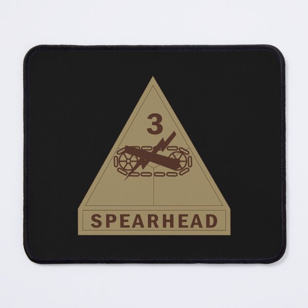 Item preview, Army - SSI - 3rd Armored Division w Name Tape - Subdued Desert X 300 designed and sold by Military Insignia Products.