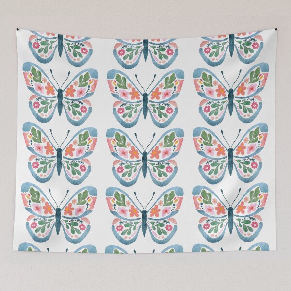 Item preview, Butterfly Flowers designed and sold by holpalette.