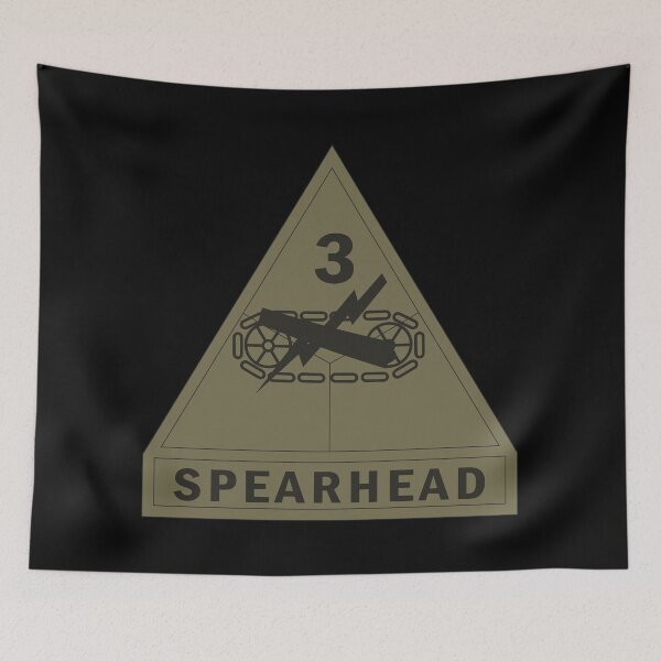Item preview, Army - SSI - 3rd Armored Division w Name Tape - Subdued X 300 designed and sold by Military Insignia Products.