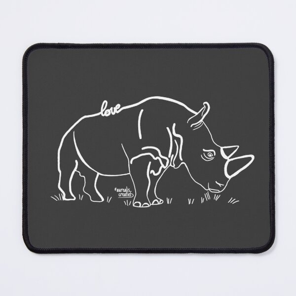 Artikelvorschau, Liebe Tiere - Nashorn entworfen und verkauft von Aurealis.