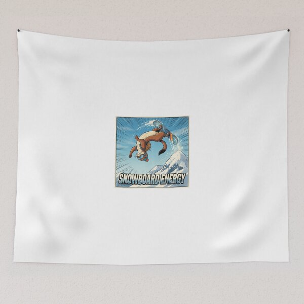 Item preview, Energy Snowboarding Stoat | Radical Winter Animal designed and sold by ryanguas.
