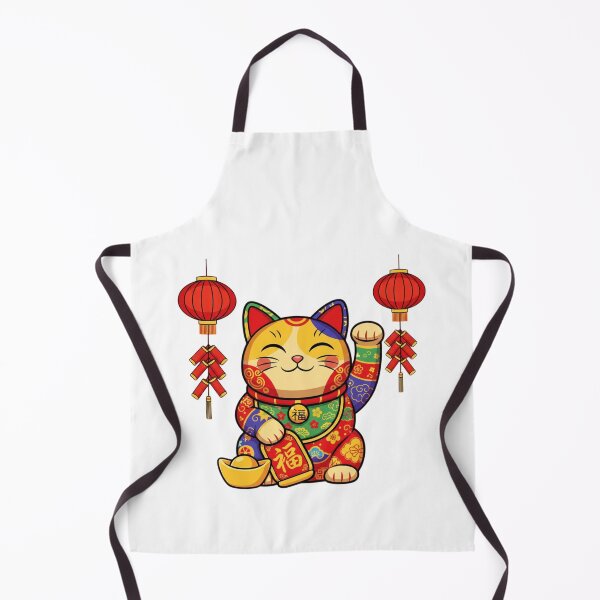 Item preview, Chinese New Year beckoning cat designed and sold by AttaboyStudio.
