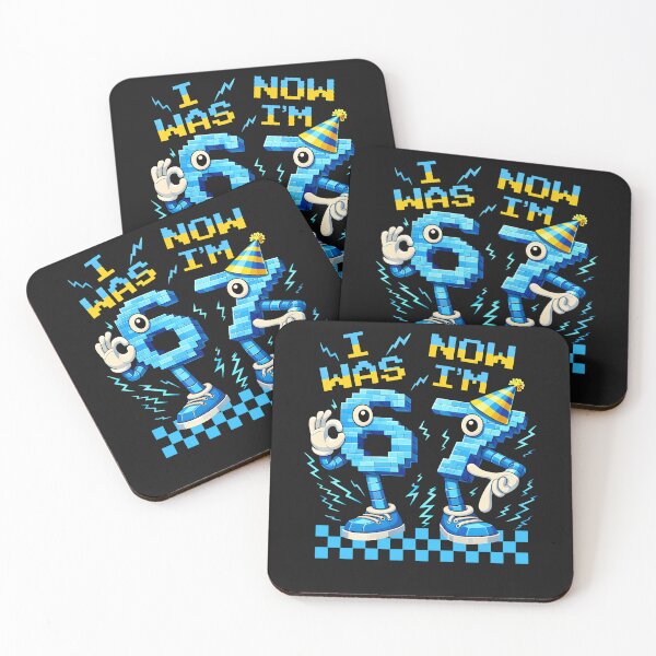 Item preview, I Was 6 Now I’m 7 Brainrot Birthday Boys Gift For Boy Kids designed and sold by ArmyAbodo.