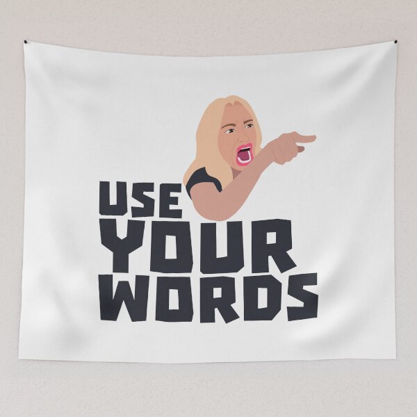 Item preview, Use Your Words designed and sold by SnickerTwist.