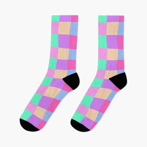 Item preview, Pastel Check Pattern designed and sold by kitschandkawaii.