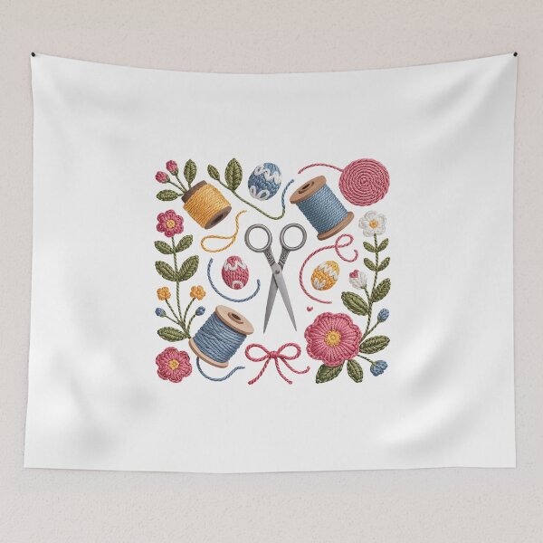 Item preview, Easter Colorful Sewing  designed and sold by jkrphoto.