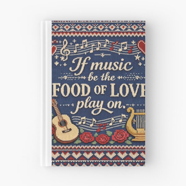 Item preview, Music is the food of love. Knitting patterns. designed and sold by Mauswohn.