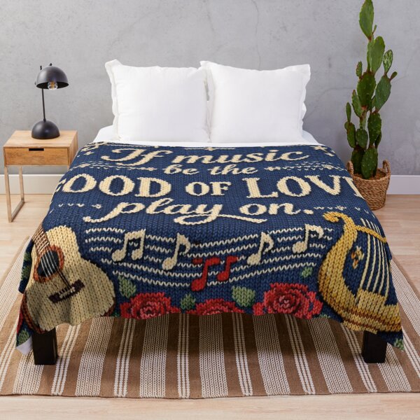 Item preview, Music is the food of love. Knitting patterns. designed and sold by Mauswohn.