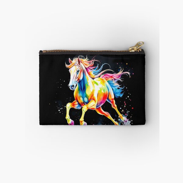 Item preview, Vibrant Multicolored Horse Gallop designed and sold by cuprum.