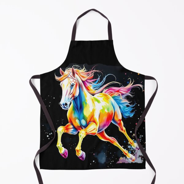 Item preview, Vibrant Multicolored Horse Gallop designed and sold by cuprum.