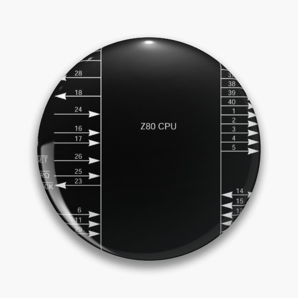 Item preview, Zilog Z80 processor diagram designed and sold by Jagaroth.