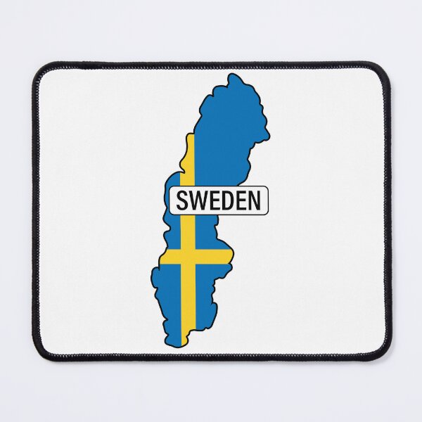 Item preview, SWEDEN Flag Map designed and sold by LOVE, AMY.