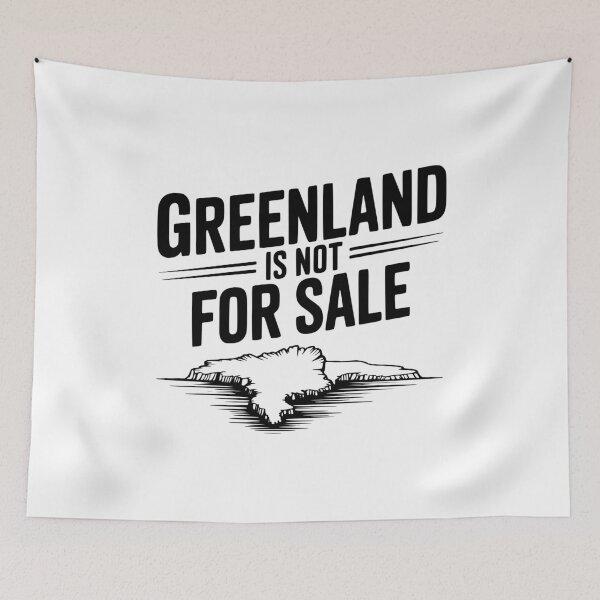 Item preview, Greenland is Not for Sale designed and sold by Frank Ring.