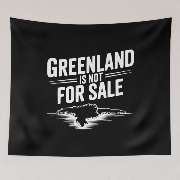 Item preview, Greenland is Not for Sale designed and sold by Frank Ring.