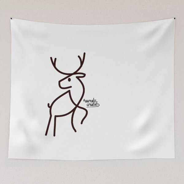Item preview, Reindeer - Dynamic Stylish Line art designed and sold by Aurealis Creatief.