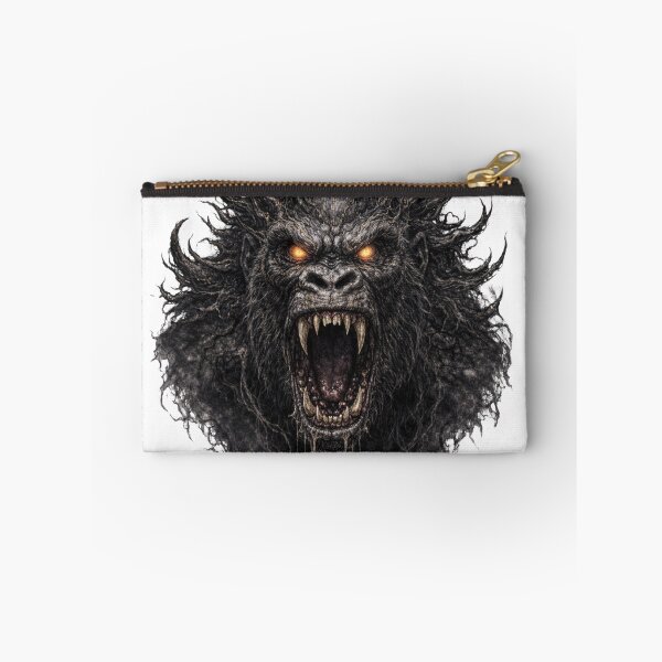 Item preview, Demonic gorilla beast with glowing eyes  designed and sold by bebeshoppl.
