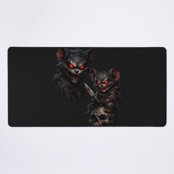 Item preview, Dark Cartoon Tom & Jerry Gothic Horror Art designed and sold by JordanInk Studio.