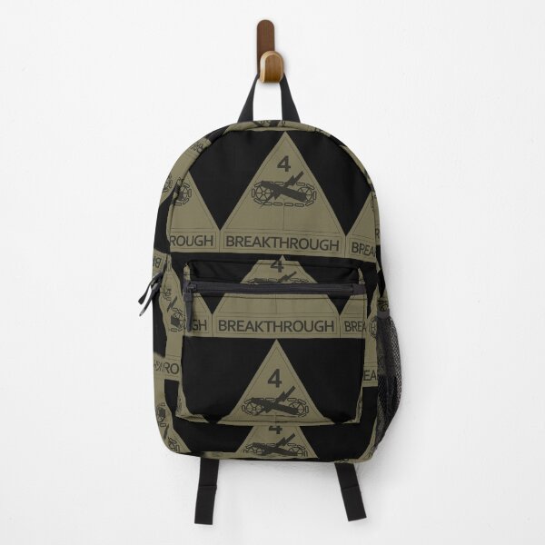 Item preview, Army - SSI - 4th Armored Division w Name Tape - Subdued X 300 designed and sold by Military Insignia Products.