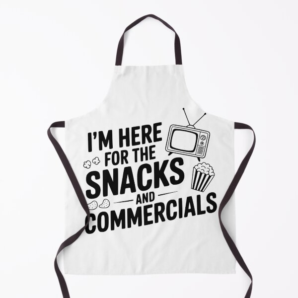 Item preview, I'm Here for the Snacks and Commercials designed and sold by Frank Ring.