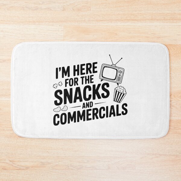 Item preview, I'm Here for the Snacks and Commercials designed and sold by Frank Ring.