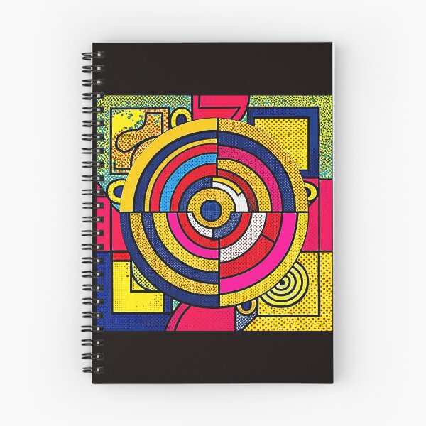 Item preview, Chromatic Pulse: Concentric Energy in Pop Geometry #1 designed and sold by Helios Be. Lavsh.