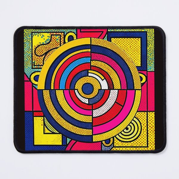 Item preview, Chromatic Pulse: Concentric Energy in Pop Geometry #1 designed and sold by Helios Be. Lavsh.