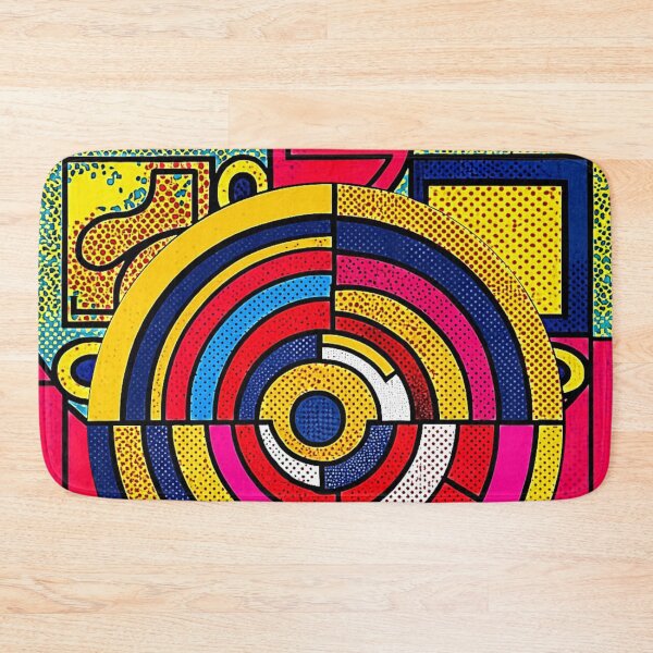 Item preview, Chromatic Pulse: Concentric Energy in Pop Geometry #1 designed and sold by Helios Be. Lavsh.