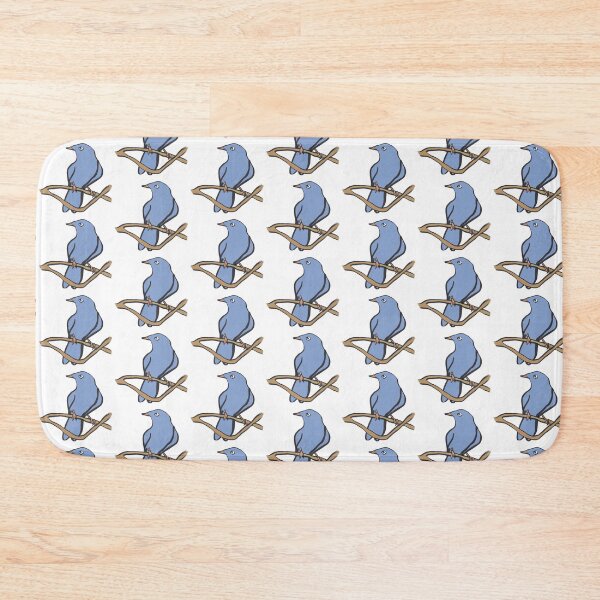 Item preview, Minimalist Hand-Drawn Bluebird Illustration designed and sold by NorthFieldsShop.