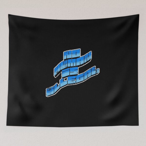 Item preview, no human is illegal designed and sold by cloudzer0000.