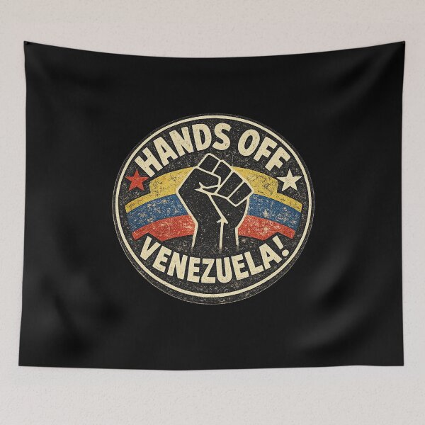 Artikelvorschau, Finger weg von Venezuela! entworfen und verkauft von DIRTYDUNNZ.