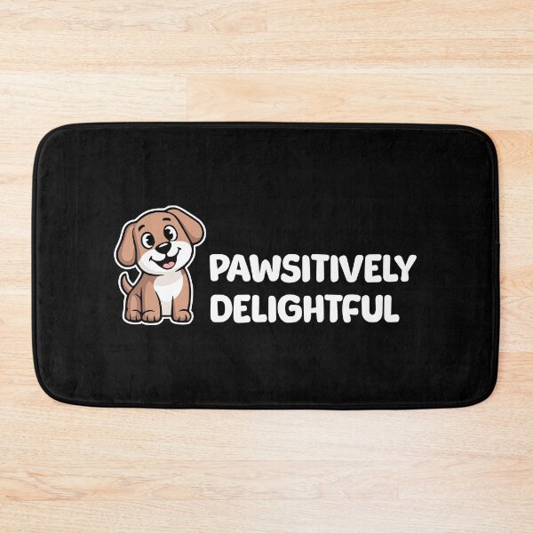 Item preview, Pawsitively Delightful! Cute Dog Puns designed and sold by PMCreative.