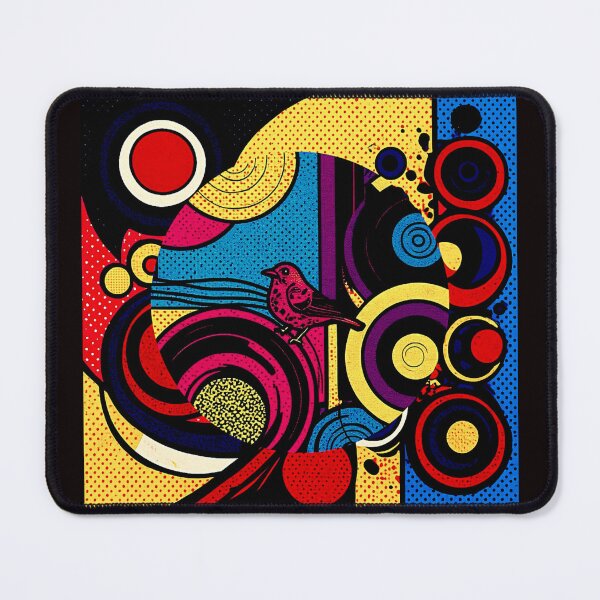 Item preview, Chromatic Pulse: Concentric Energy in Pop Geometry #2 designed and sold by Helios Be. Lavsh.