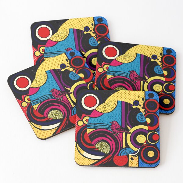 Item preview, Chromatic Pulse: Concentric Energy in Pop Geometry #2 designed and sold by Helios Be. Lavsh.