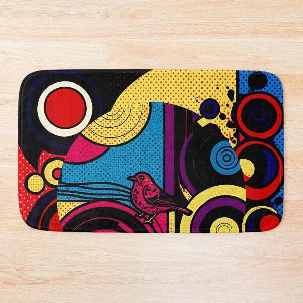 Item preview, Chromatic Pulse: Concentric Energy in Pop Geometry #2 designed and sold by Helios Be. Lavsh.