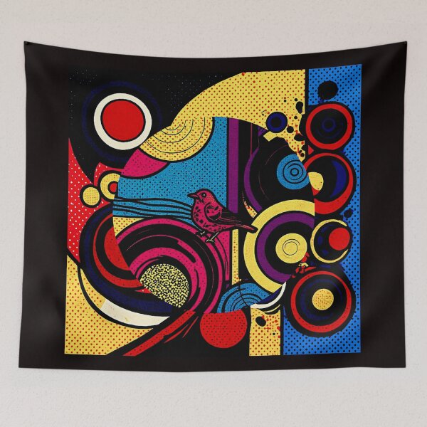 Item preview, Chromatic Pulse: Concentric Energy in Pop Geometry #2 designed and sold by Helios Be. Lavsh.
