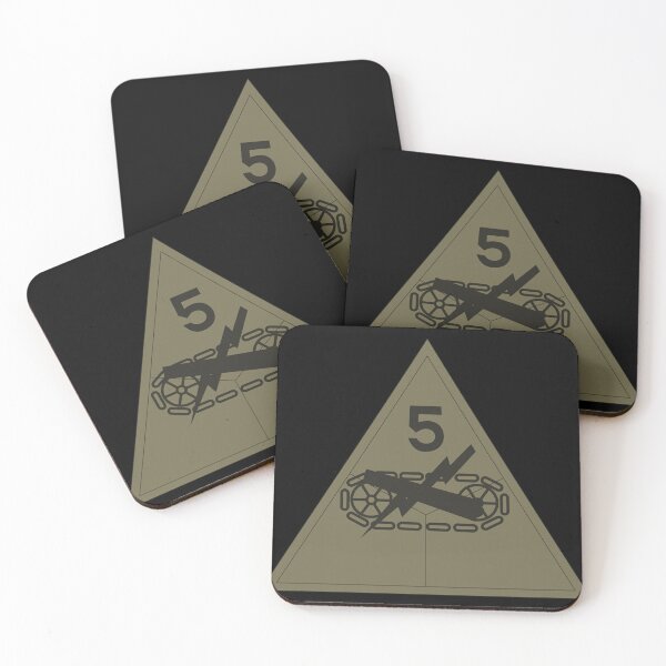Item preview, Army - SSI - 5th Armored Division - Subdued X 300 designed and sold by Military Insignia Products.