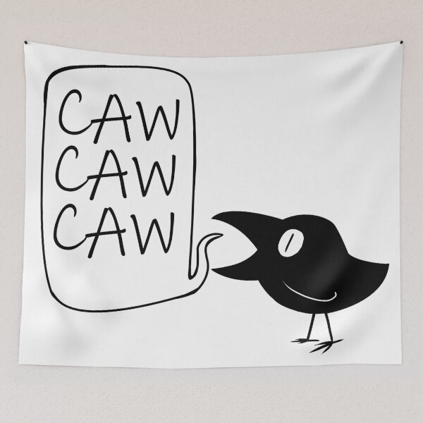 Item preview, Caw Caw Caw (light ver.) designed and sold by CarpophobicCrow.