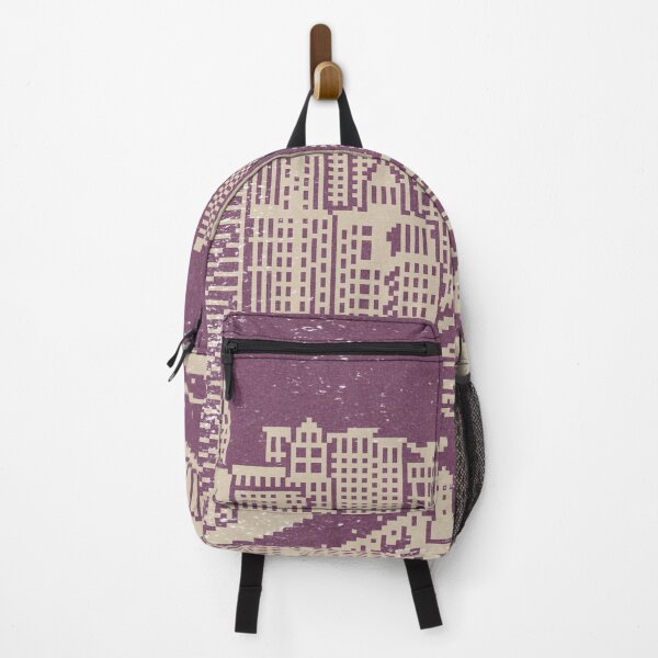 Item preview, Chicago River Pixel Art - Beet + Dove designed and sold by Irene Estelle.