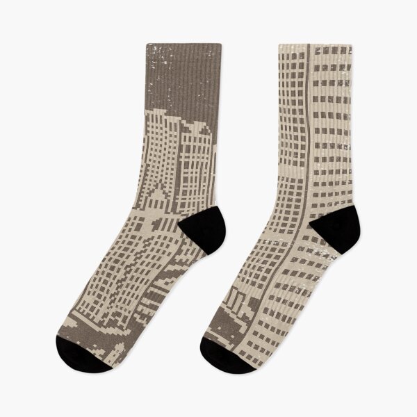 Item preview, Chicago River Pixel Art - Fawn + Dove designed and sold by Irene Estelle.