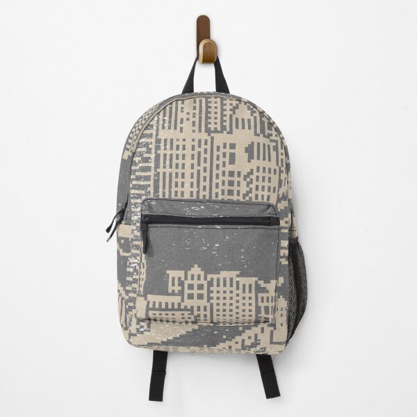 Item preview, Chicago River Pixel Art - Slate + Dove designed and sold by Irene Estelle.