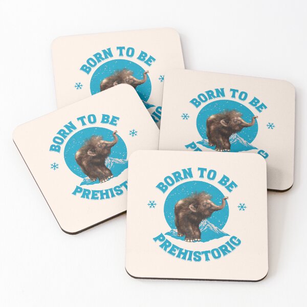 Item preview, Born to Be Prehistoric Woolly Mammoth Baby designed and sold by Vac1.