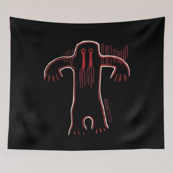 Item preview, Sasquatch Petroglyph - Ancient Legend Rock Art designed and sold by Creative Spark.