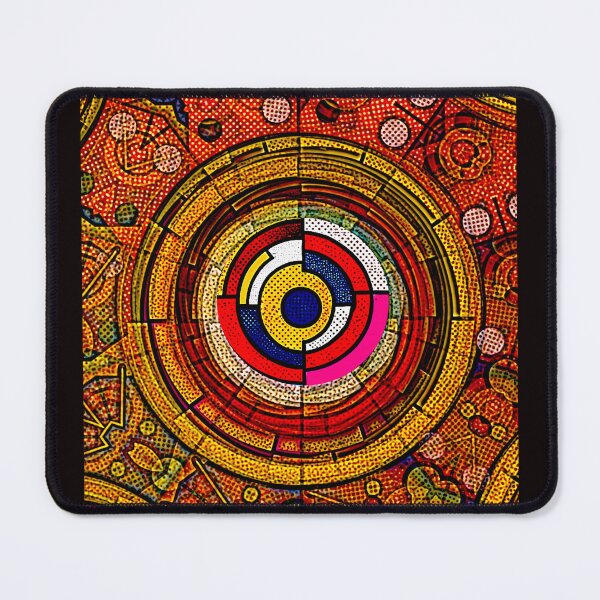 Item preview, Chromatic Pulse: Concentric Energy in Pop Geometry #3 designed and sold by Helios Be. Lavsh.