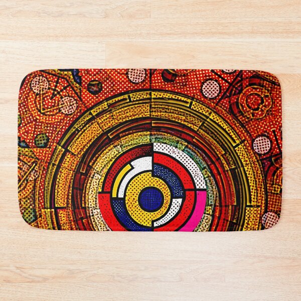 Item preview, Chromatic Pulse: Concentric Energy in Pop Geometry #3 designed and sold by Helios Be. Lavsh.