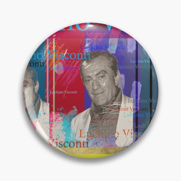 Item preview, Luchino Visconti – Italian Director Icon Pop Art designed and sold by Mauswohn.