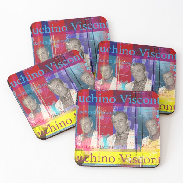 Item preview, Luchino Visconti – Italian Director Icon Pop Art designed and sold by Mauswohn.