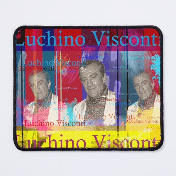 Item preview, Luchino Visconti – Italian Director Icon Pop Art designed and sold by Mauswohn.