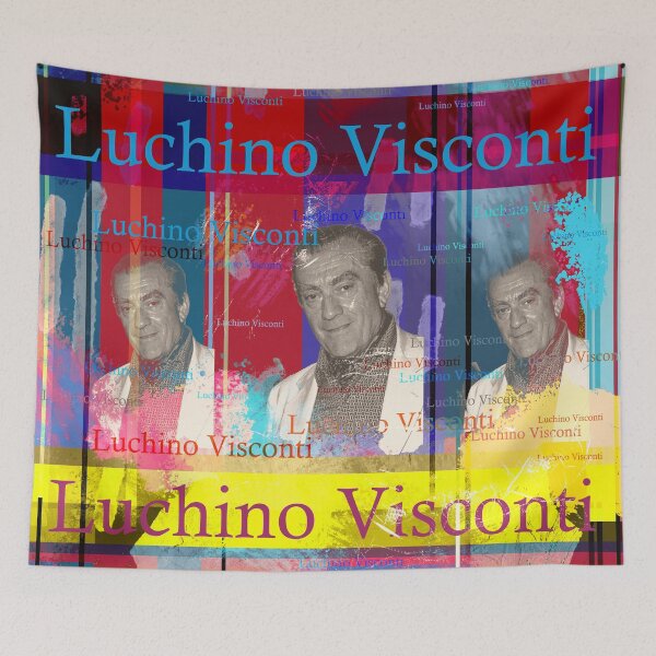 Item preview, Luchino Visconti – Italian Director Icon Pop Art designed and sold by Mauswohn.