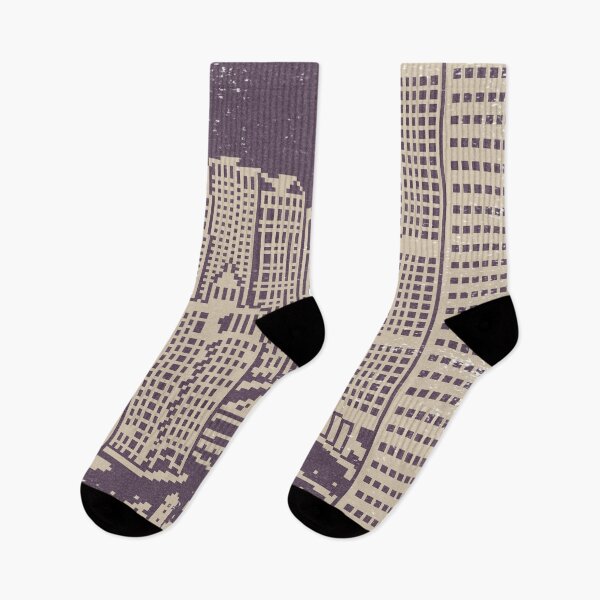 Item preview, Chicago River Pixel Art - Fig + Dove designed and sold by Irene Estelle.