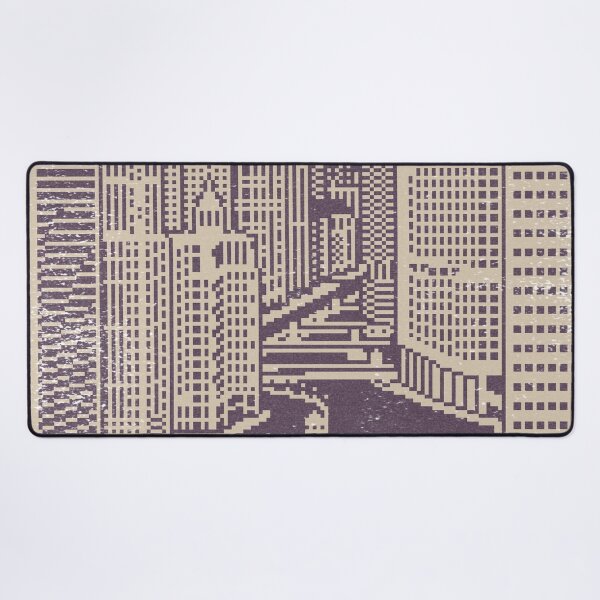 Item preview, Chicago River Pixel Art - Fig + Dove designed and sold by Irene Estelle.